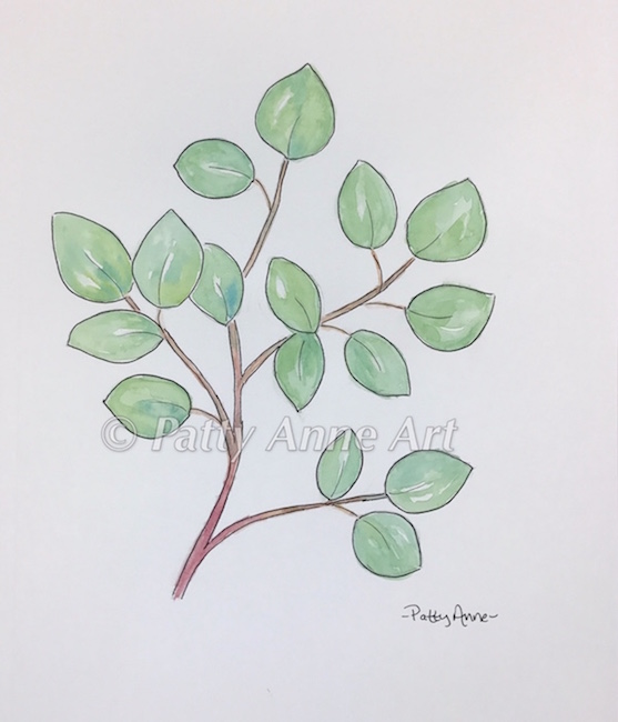 Simple Branch with leaves